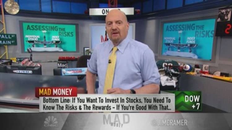 'Perils' of investing in individual stocks: Cramer
