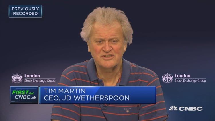 Parliament must do what it's told by the people and deliver Brexit, Wetherspoons founder says