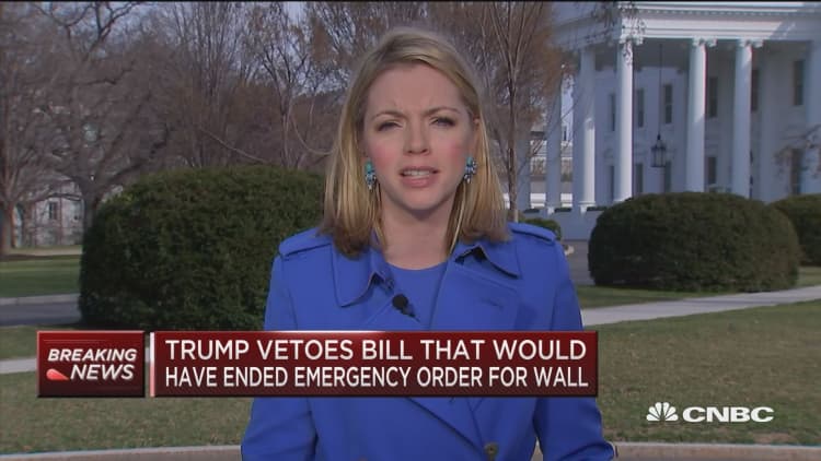 President Trump signs first veto, blocks bill that would have ended emergency declaration