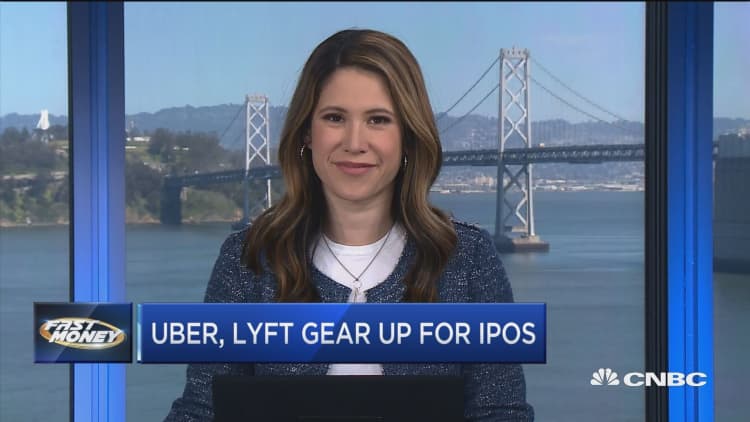 Uber and Lyft gear up for last leg of their IPO race