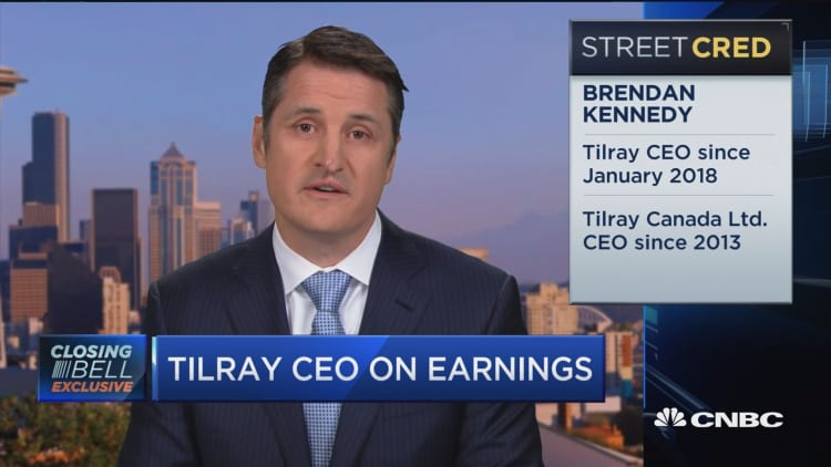 We expect cannabis global growth to continue, Tilray CEO says