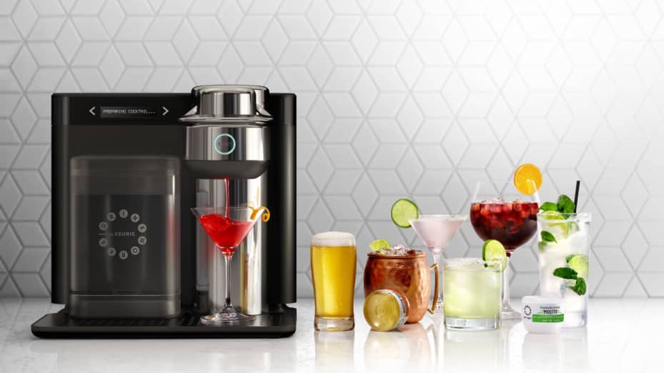 Budweiser's parent and Keurig move forward with at-home cocktail maker