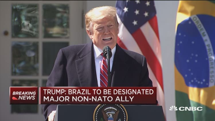 Trump: Will allow US firms to conduct space launches from Brazil