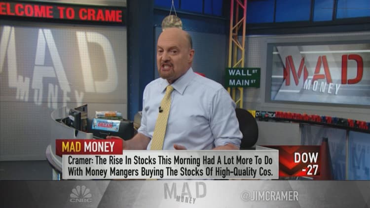 Investors taking a 'leap of taste,' says Cramer