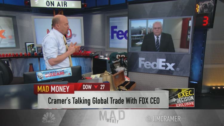 FedEx CEO: We see 'green sprouts' in the international market; optimistic about FY20