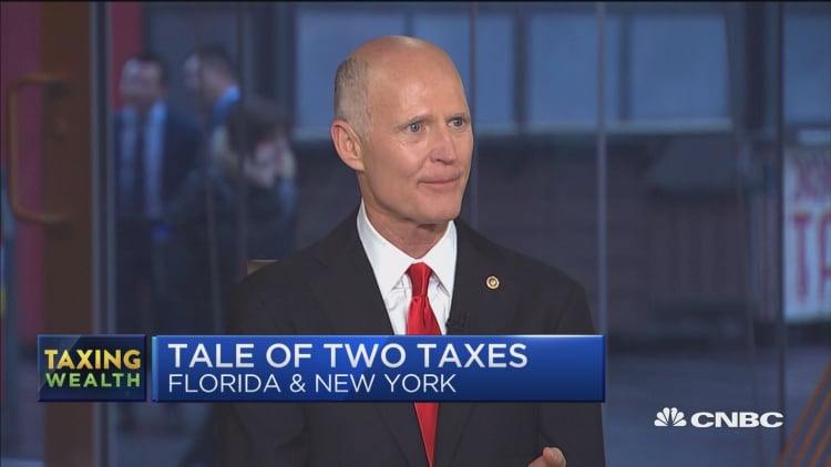 Florida Senator Rick Scott weighs in on Florida's tax policy