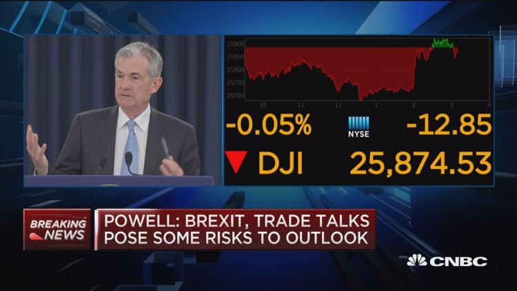 Fed Chair Powell: We don't criticize or overreact to fiscal policy