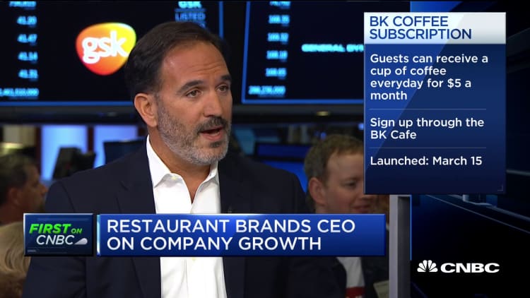 Restaurant Brands' Jose Cil on Burger King's new coffee subscription service