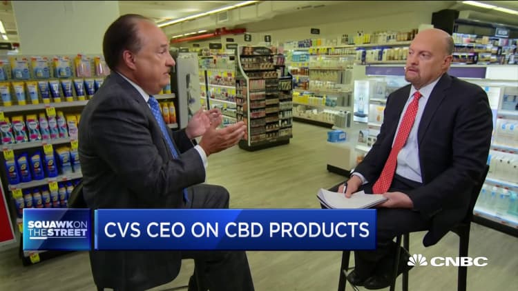 CVS CEO explains why the company decided to sell CBD products in select stores