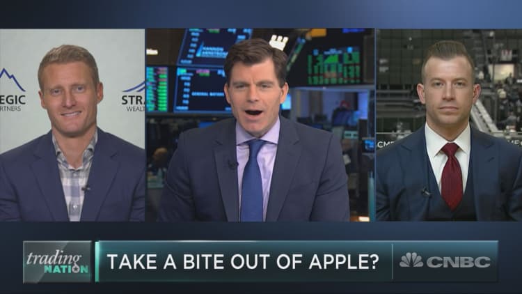 Wall Street takes a bite out of Apple