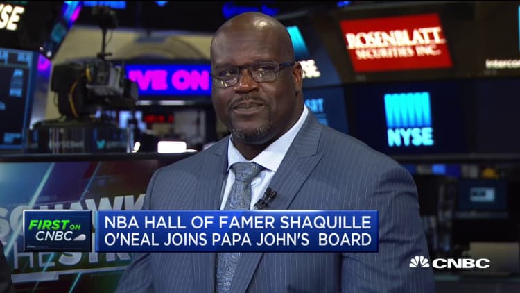 NBA hall of famer Shaquille O'Neal on why he teamed up with Papa John's