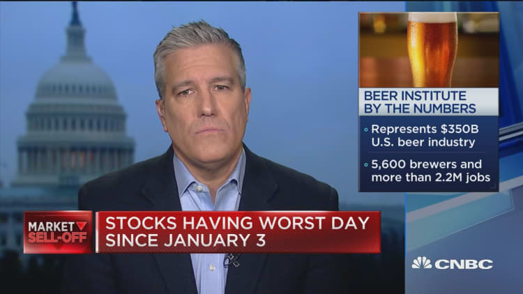Brewers of all sizes are being hurt by aluminum tariffs, The Beer Institute CEO says