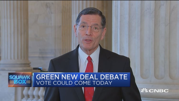 Sen. John Barrasso explains why the GOP is putting the Green New Deal up for a vote