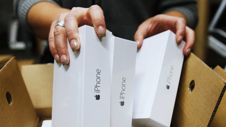 Apple sell-off driven by 'more of the same' from iPhones, says analyst
