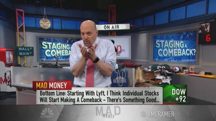 Use your 'mad money' to buy individual stocks here: Cramer