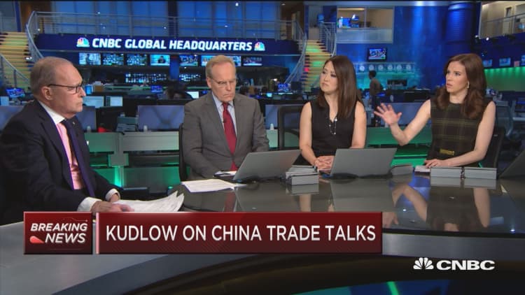 White House advisor Larry Kudlow: Making good headway in China trade talks