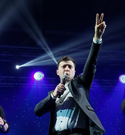 Comedian takes lead in Ukraine presidential vote: Exit polls