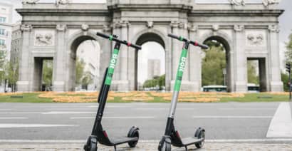 Europe's answer to Uber expands into Madrid's e-scooter scene