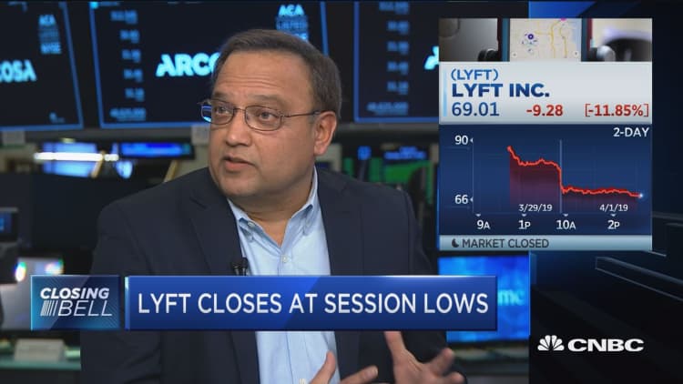 Too early to panic despite Lyft's stock drop, says early investor