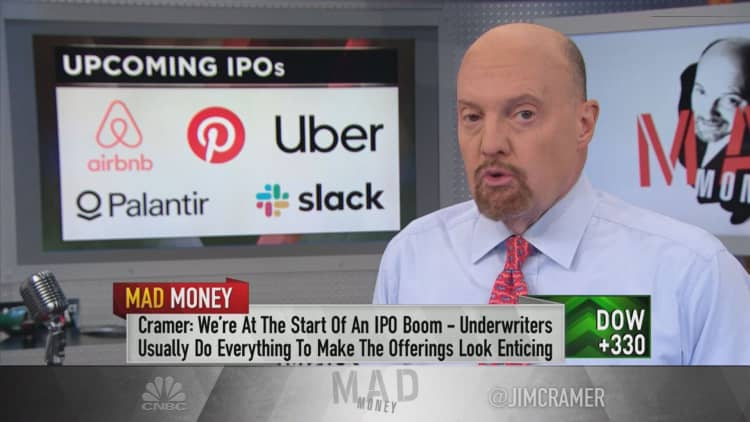 Cramer: Nasdaq, Goldman Sachs, and Amazon are de-risked IPO plays
