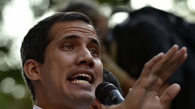 Treasury Department: US stands with Juan Guaido