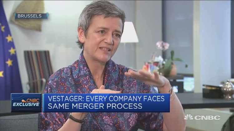 EU's Vestager: Will defend European firms facing unfair competition
