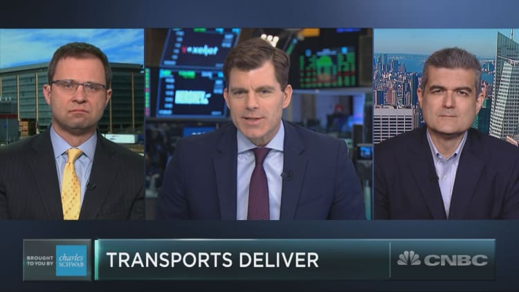 Transports will swing to the rescue of any weakness this month, technician says