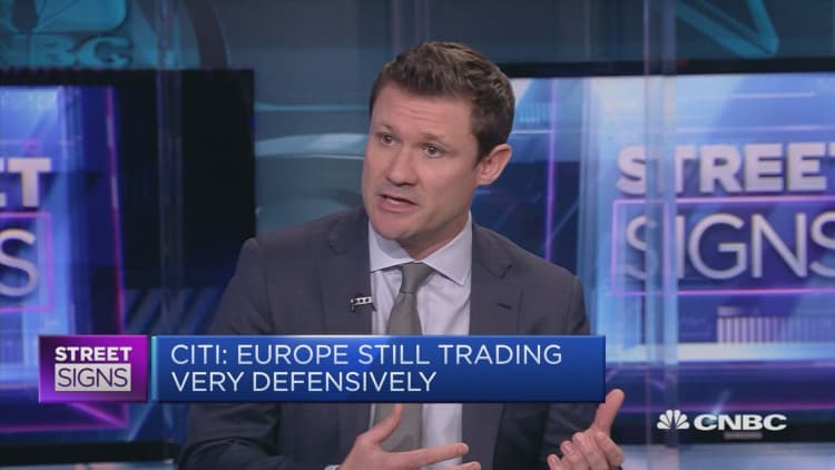 Investors don't see much downside left in European banking stocks, Citi strategist says