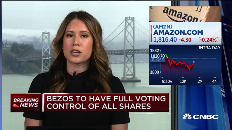 MacKenzie Bezos to keep 25% of Amazon Holdings