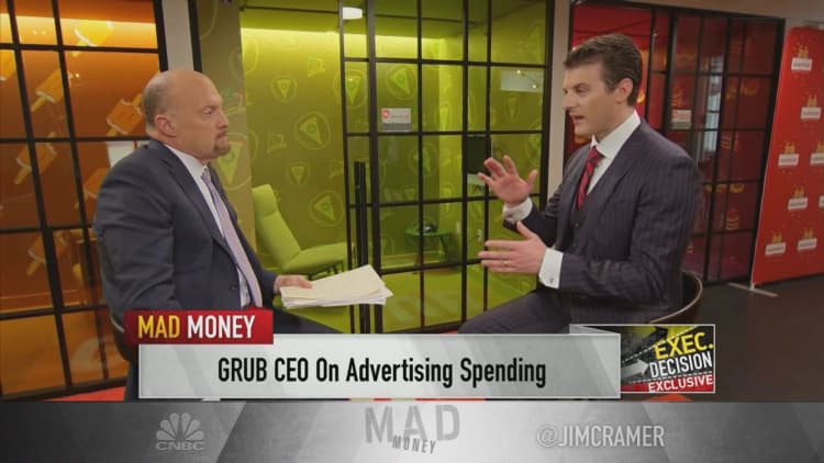 GrubHub CEO: We're willing to spend aggressively on the future to beat our competitors