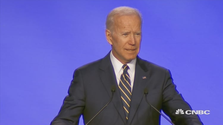 Biden jokes about inappropriate touching accusations days after promising to be more mindful