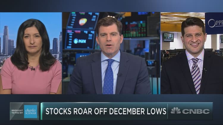 A group of stocks has more than doubled off December lows
