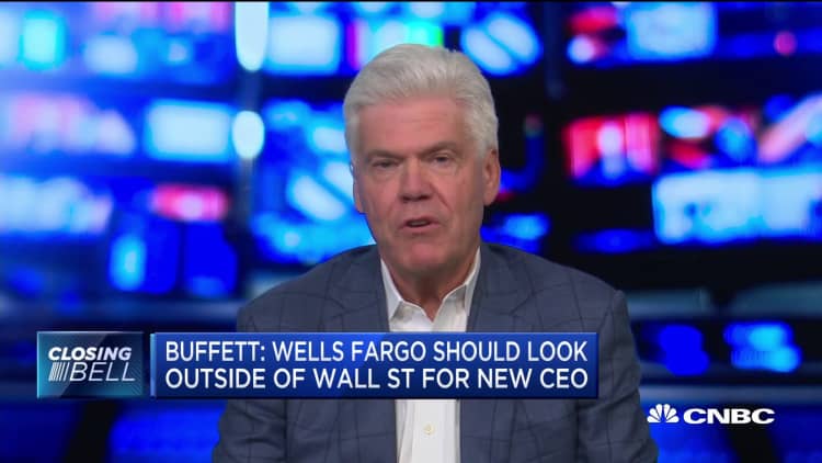 A person outside of Wells Fargo would be preferential for CEO, says Raymond James managing partner