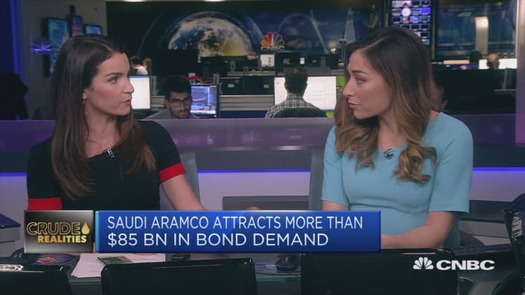 Saudi Aramco's first-ever international bond sale reportedly tops $85 billion