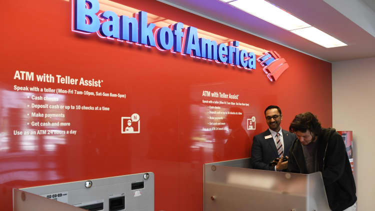 Bank of America expects 2019 net interest income at half pace of 2018