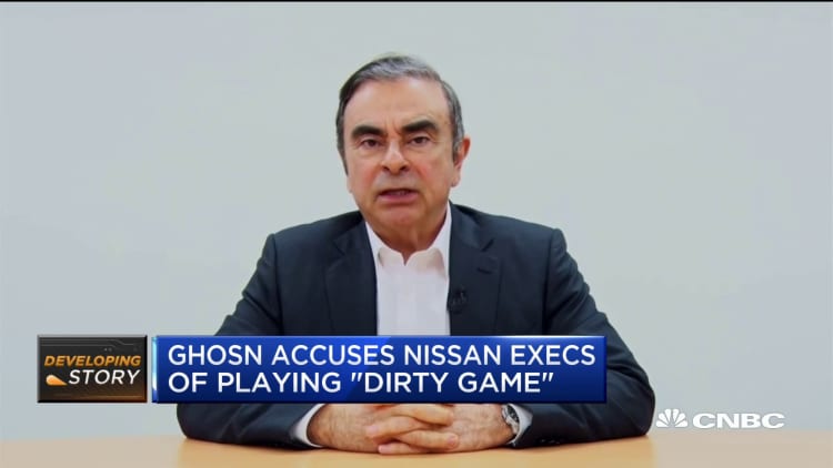 Carlos Ghosn proclaims innocence in new video message