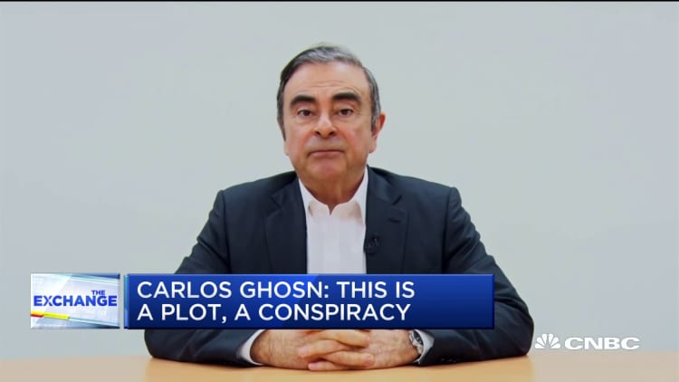 Carlos Ghosn: This is a plot, a conspiracy