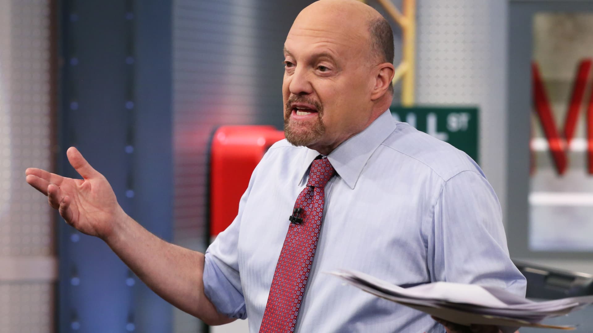 Jim Cramer says to use Wednesday’s rally to reposition into profitable stocks