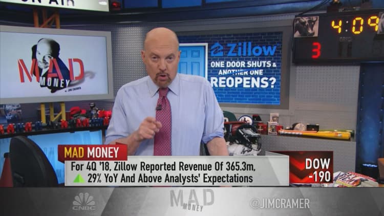 Cramer: Zillow's home-flipping plan is too risky even with a new CEO