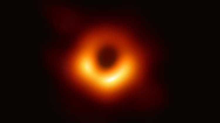 Here's the first-ever photo of a black hole