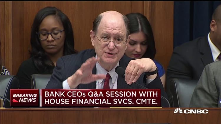 Rep. Brad Sherman questions big bank CEOs on consumer protection