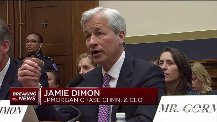 Dimon testifies about blockchain, cryptocurrency and consumer security