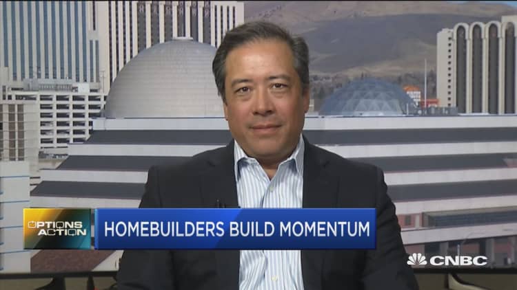 One trader just bet nearly $1 million on this homebuilder stock