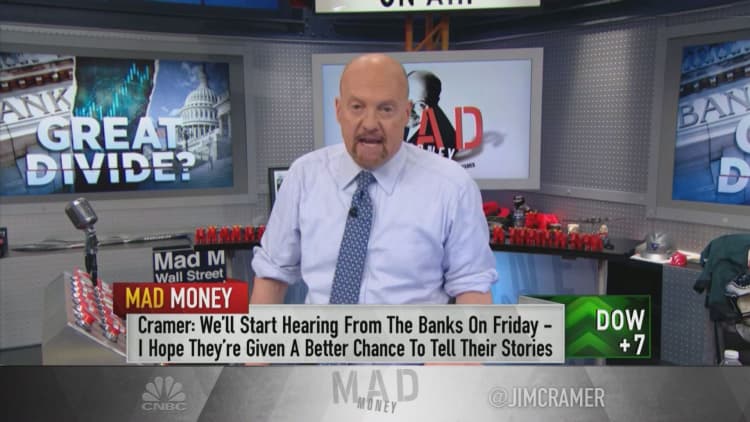 Cramer: We don't need to like the bankers, just their earnings