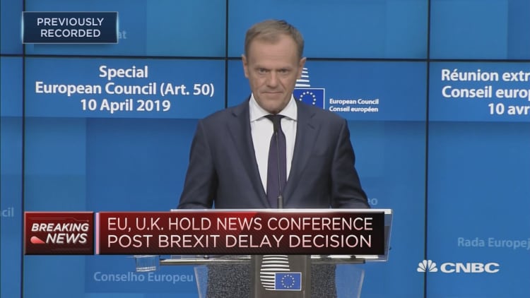 European Council's Tusk has a message for the UK after latest Brexit delay
