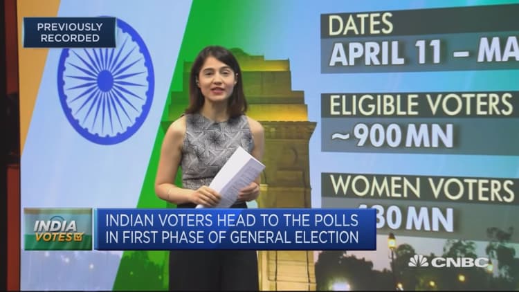 India heads to the polls for 2019 general election