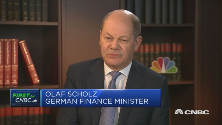 Germany's Scholz: Situation in Germany similar to global developments