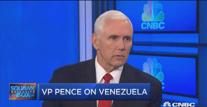 Vice President Mike Pence on the crisis in Venezuela