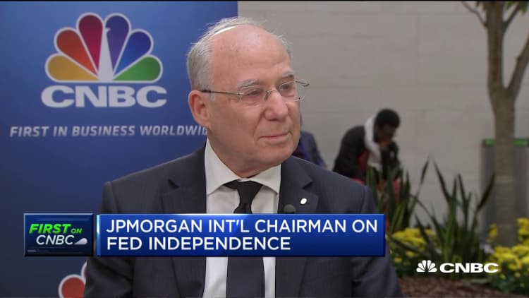 Watch CNBC's full interview with JP Morgan Chase's international chairman Jacob Frankel
