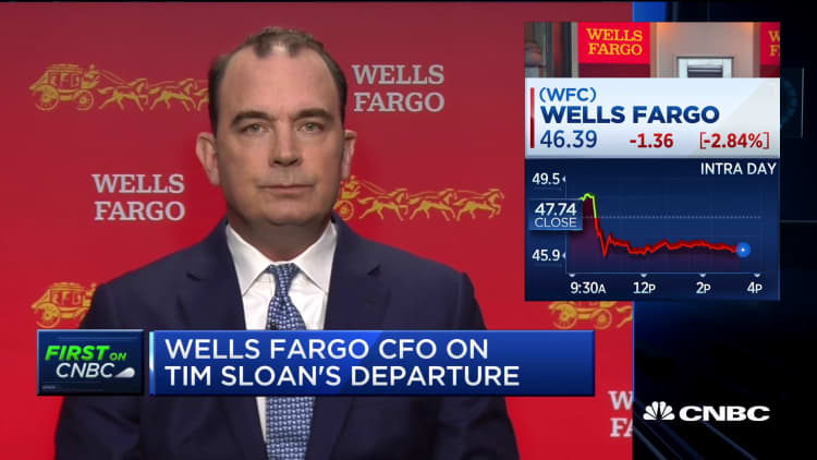 Wells Fargo CFO on earnings, Tim Sloan and consumer banking